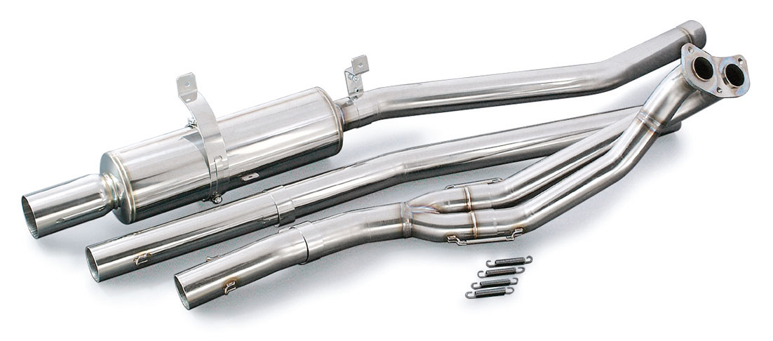 4AG（AE86） N1用エキゾーストパイプ＋マフラーSET（SUS） | モーター