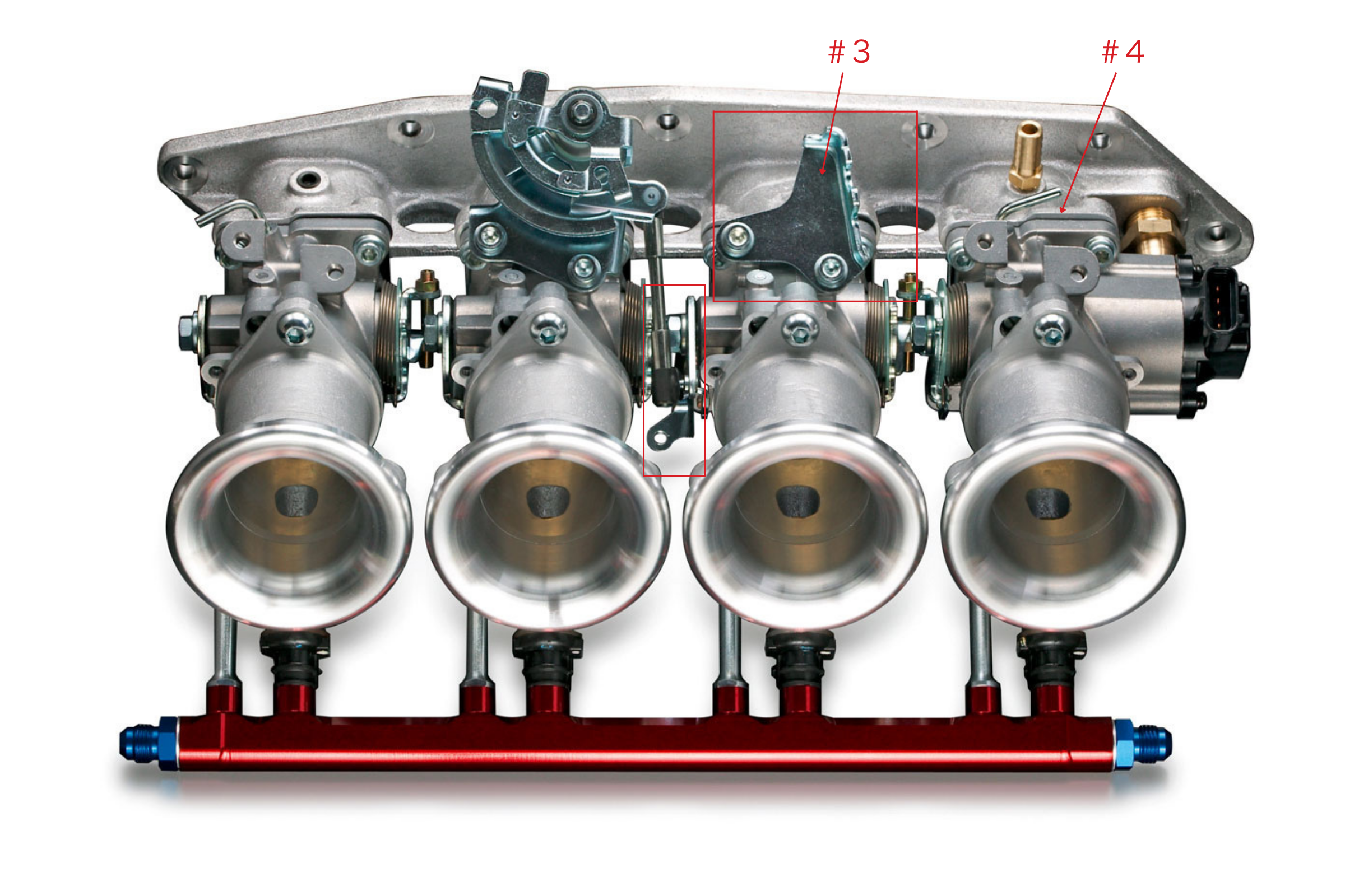 HONDA用スロットルレバーセット（旧型B16A/B16B/B18-CスポーツインジェクションKIT用）