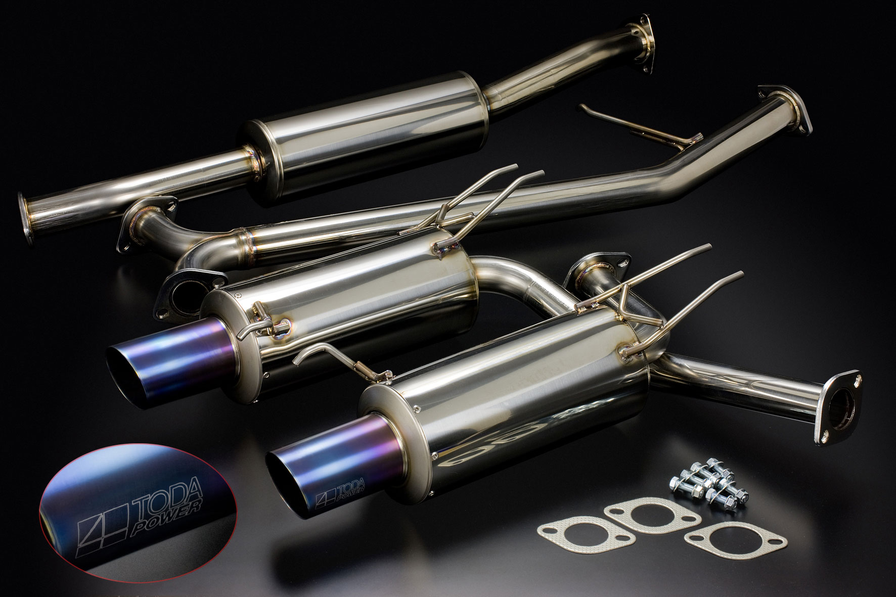 K20A(CL7) ハイパワーマフラーセット