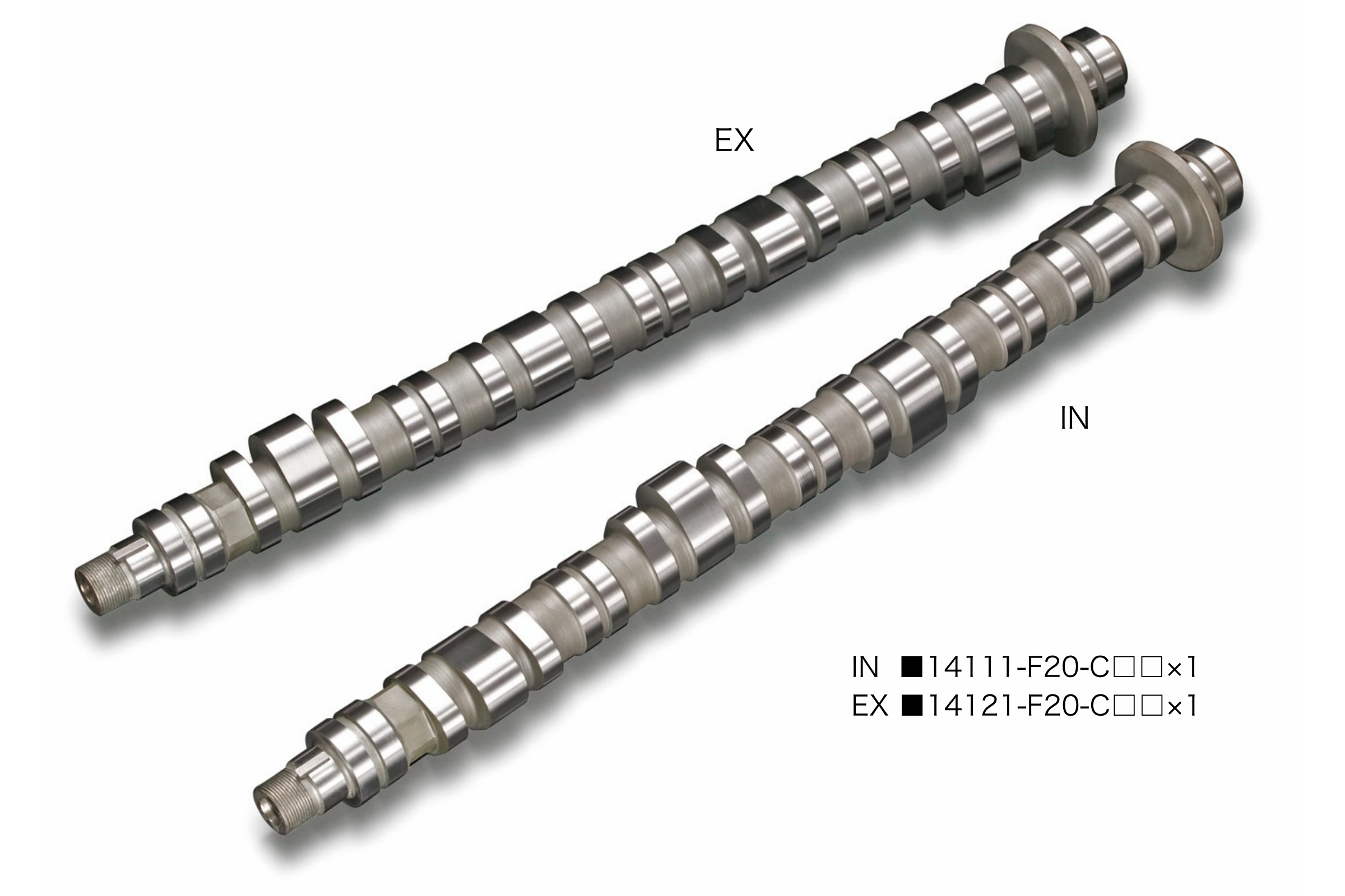 F20C/F22C ハイパワープロフィールカムシャフト