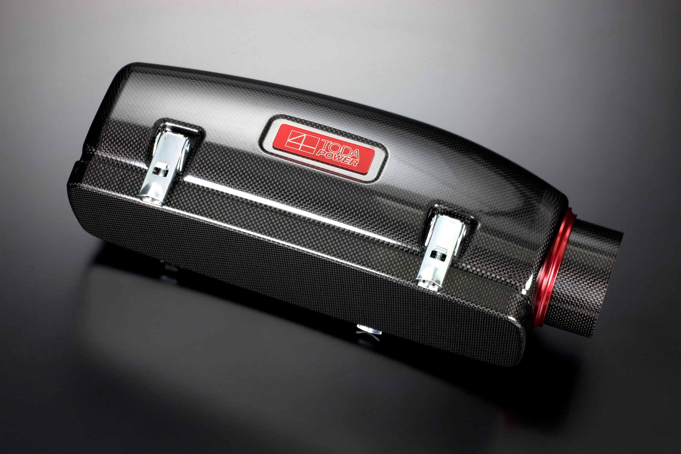 汎用ドライカーボン製F20Cハイパワーサージタンク(取り付けプレート無加工品)