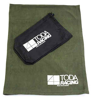 TODA RACING / FIGHTEX ブランケット全体 カーキ