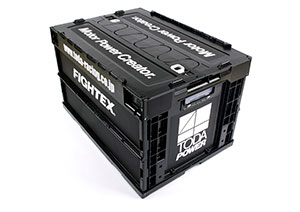 TODA RACING 折り畳み式プラコンテナ 展開写真