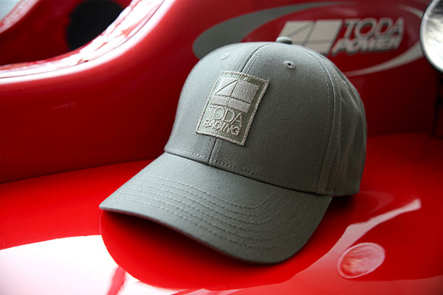TODA RACING コットンキャップ オリーブ 綿100%