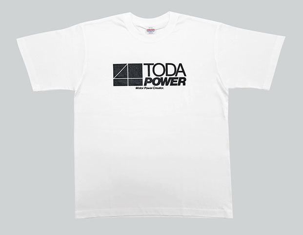 TODA RACING コットンTシャツ ホワイト