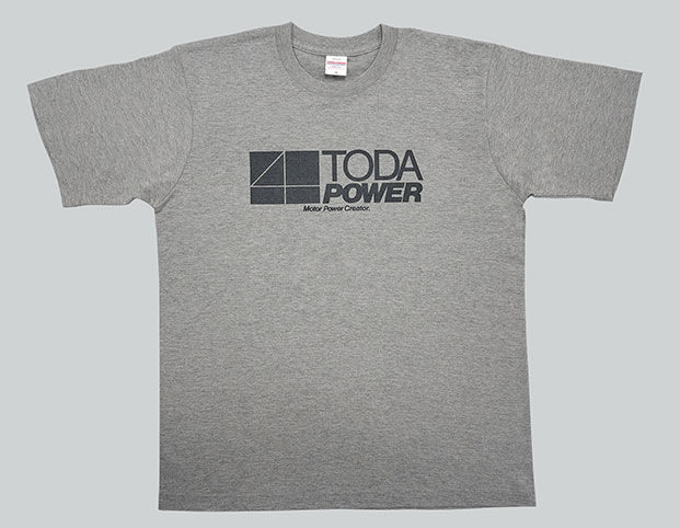 TODA RACING コットンTシャツ グレー
