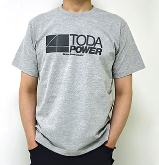 TODA RACING コットンTシャツ バーガンディ