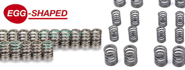 卵型断面形状強化バルブスプリング