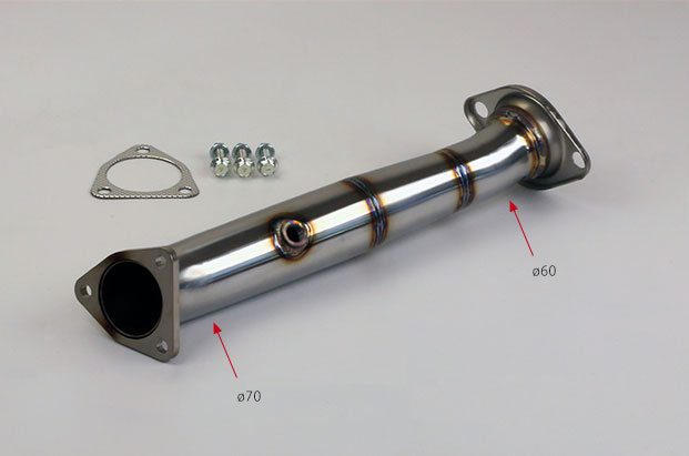 F20C/F22C (AP1/AP2) Ø60-70mm触媒アダプター