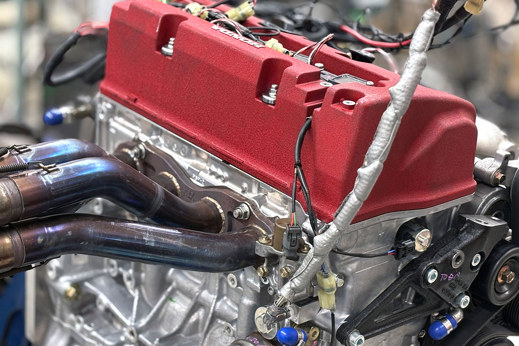 エンジンベンチテスト