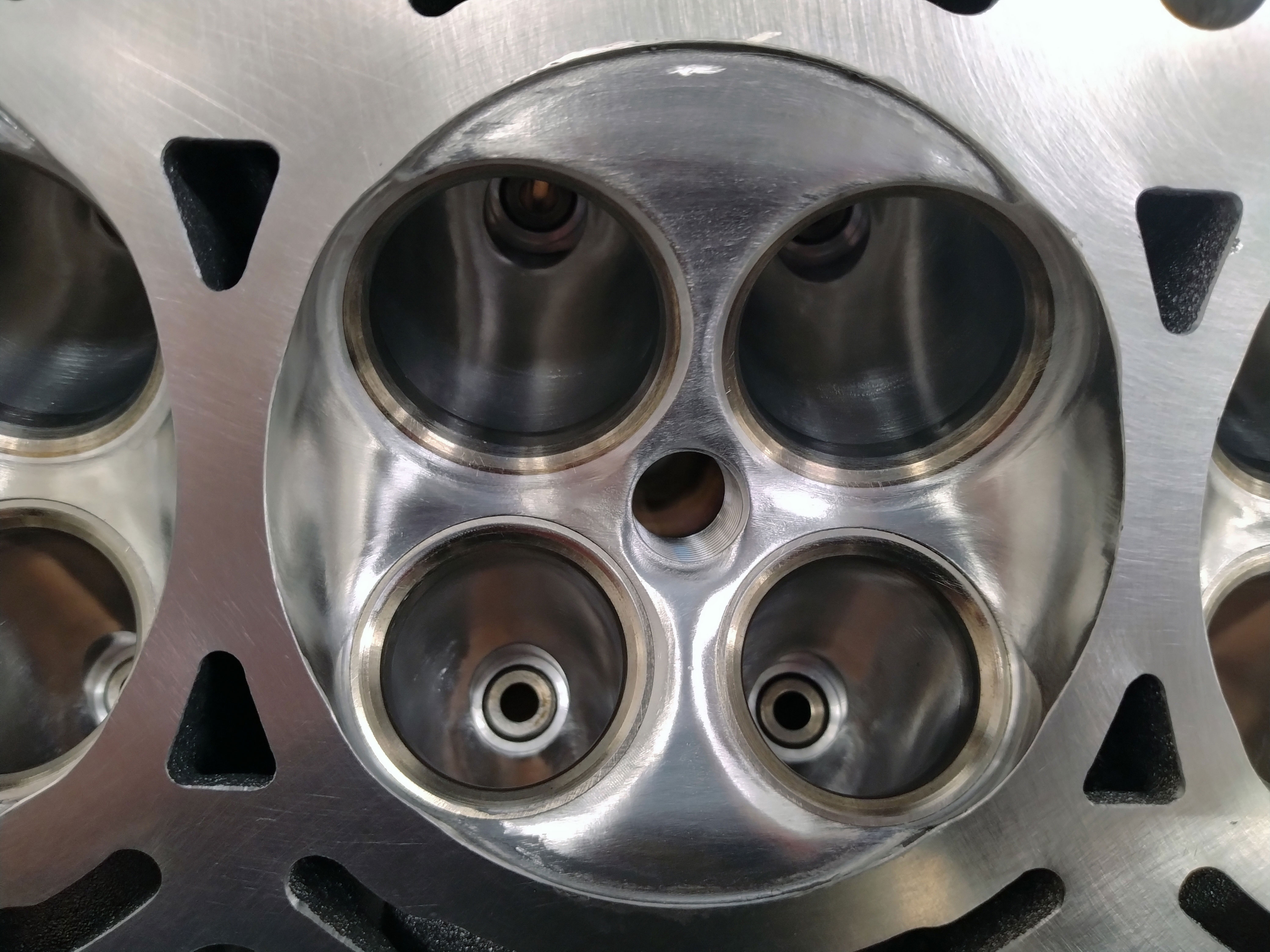 燃焼室磨き(作業後)