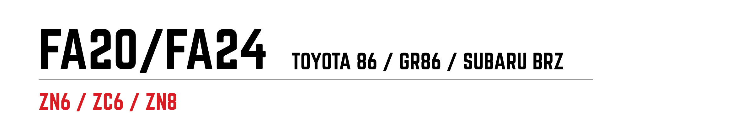 エンジン型式別案内（FA20） | モータースポーツ TODAレーシング