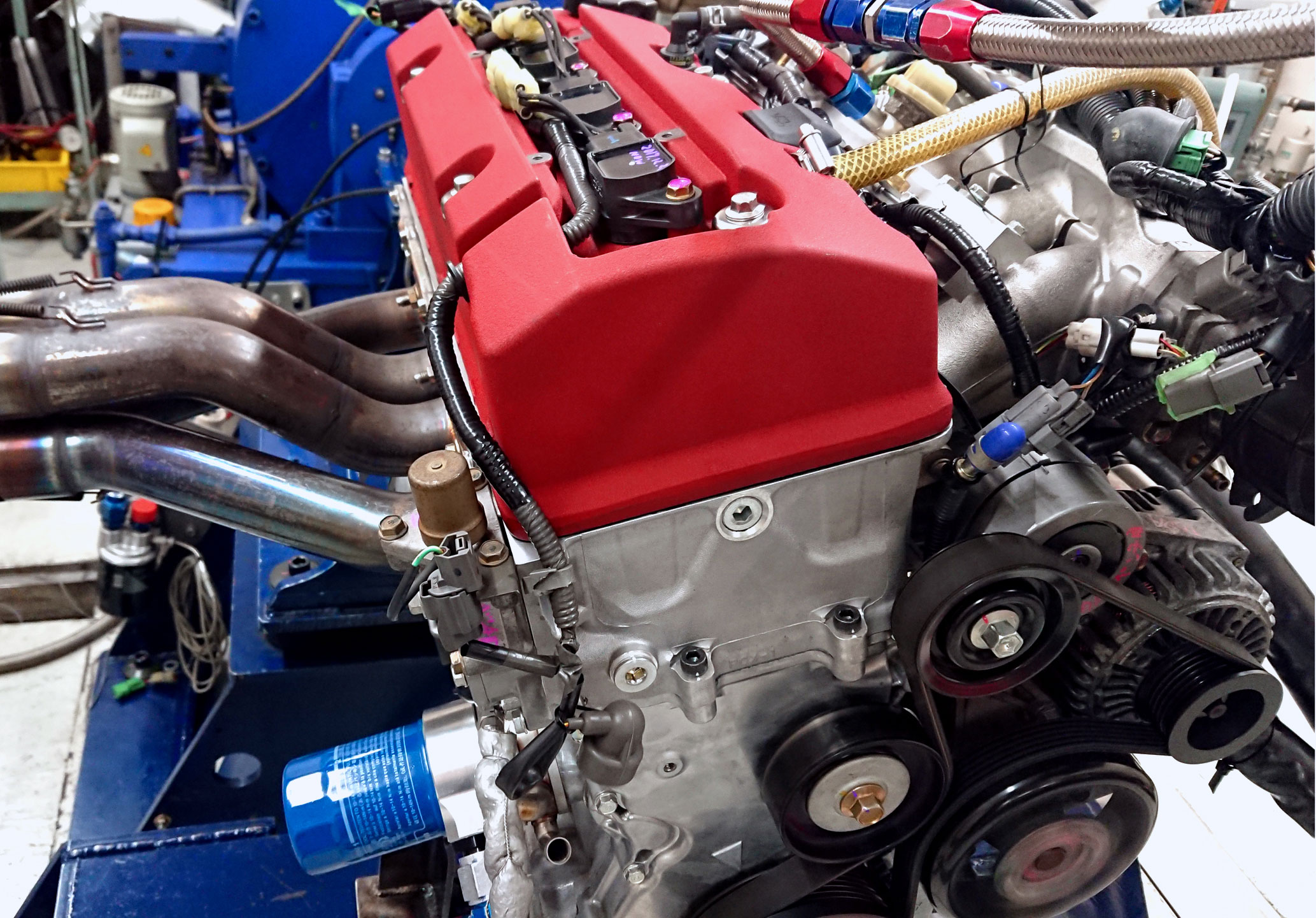 エンジンベンチテスト