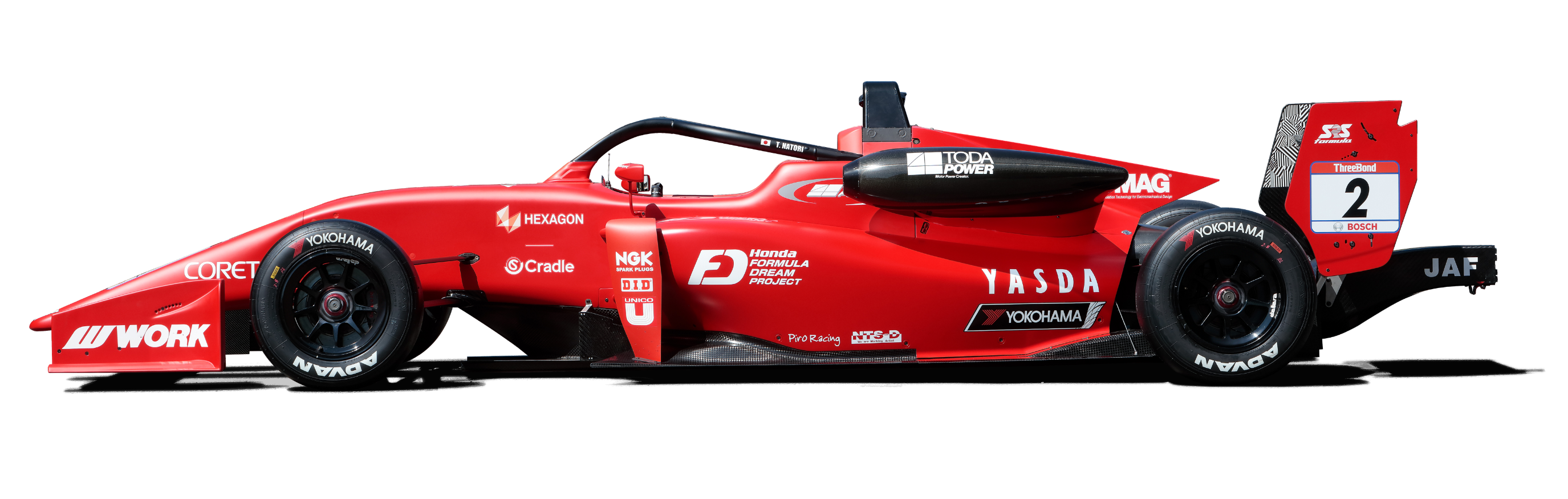 戸田レーシング スーパーフォーミュラライツ レーシングカー